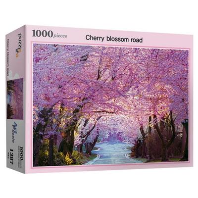 Puzzle Life Jigsaw Puzzle PL1387, 1000 dielikov, Cherry Blossom Road, 1000 dielikov Puzzle, Detské hry, vzdelávacie hračky