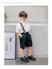 Boys' Black Leather Shoes Soft Sole, Korean-Style, for Spring/Autumn 2025 School Performance.