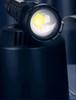 USB Rechargeable Multi-Function Outdoor Flashlight with White Laser, Side Red & Blue Warning Lights