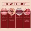 Zephoco Nude Brown Peel-off Lip Tint: Hydrating, Non-stick, Long-lasting, High-shine Lip Glaze