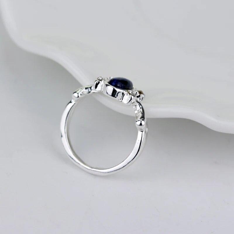Anello The Vampire Diaries Elena Daylight Argento Sterling 925