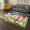 Anime Captain Tsubasa Soccer Cartoon Carpet Rug for Bedroom Living Room Sofa Doormat Home Decor,Kid Game Area Rug Non-slip Gift