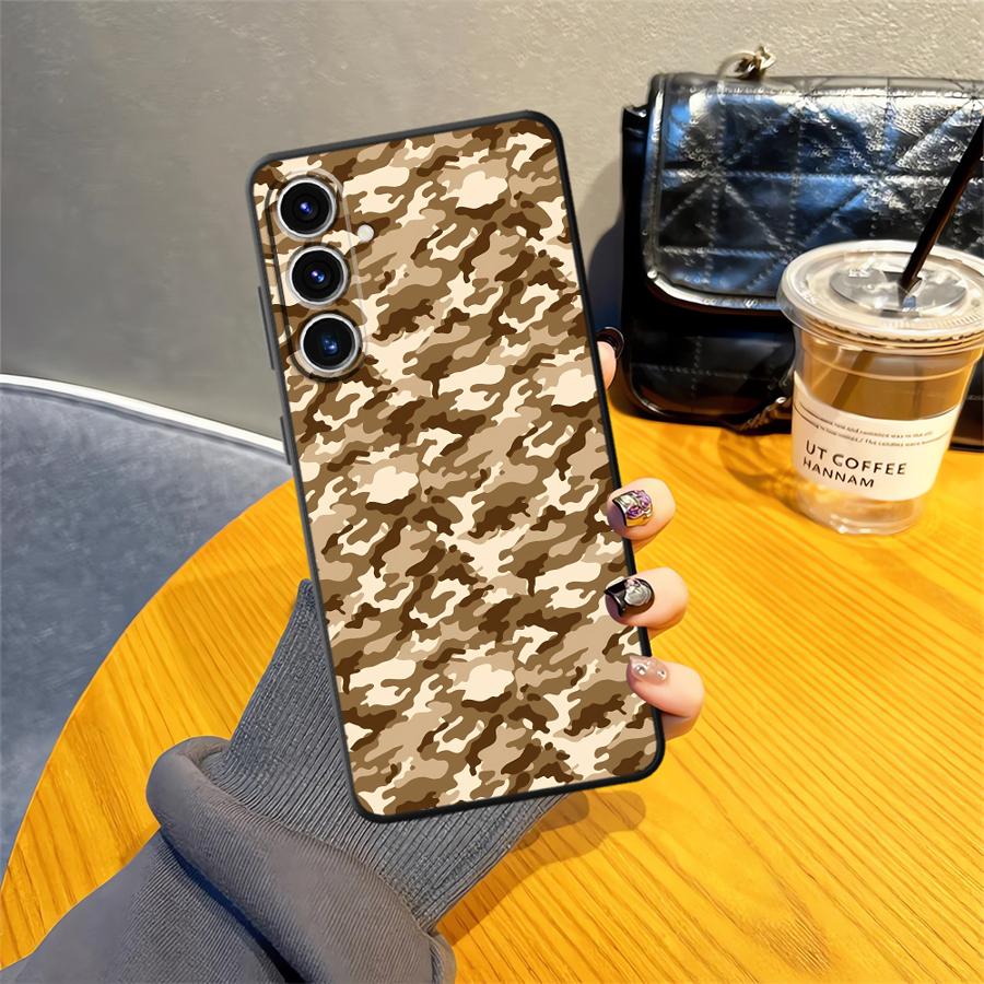 Camouflage Pattern Case for Samsung Galaxy A33 A34 A51 A52 A24 A31 A54 A71 A12 A13 A72 A73 A14 A15 A22 A23 A35 A41 A16 A21s Soft