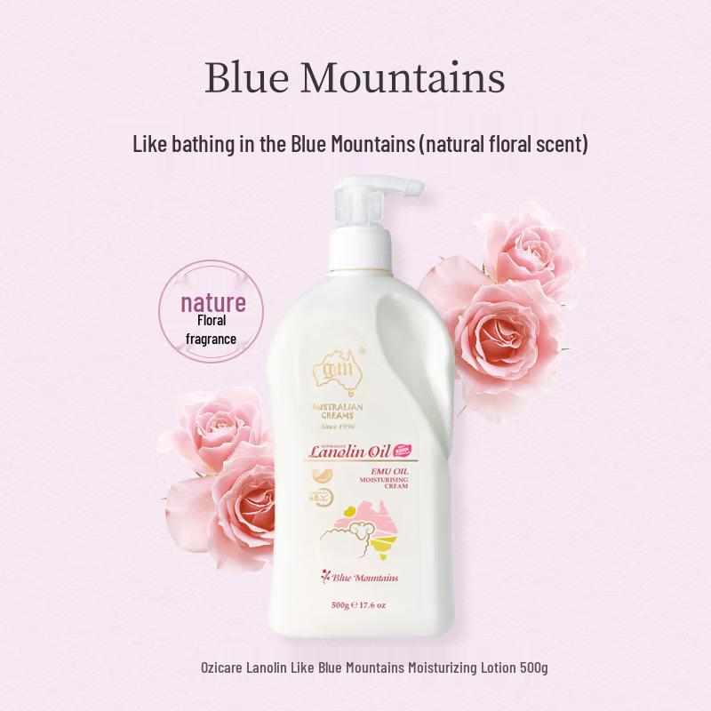 G&M Australian Lanolin Vitamin E Moisturizer - Blue Mountain