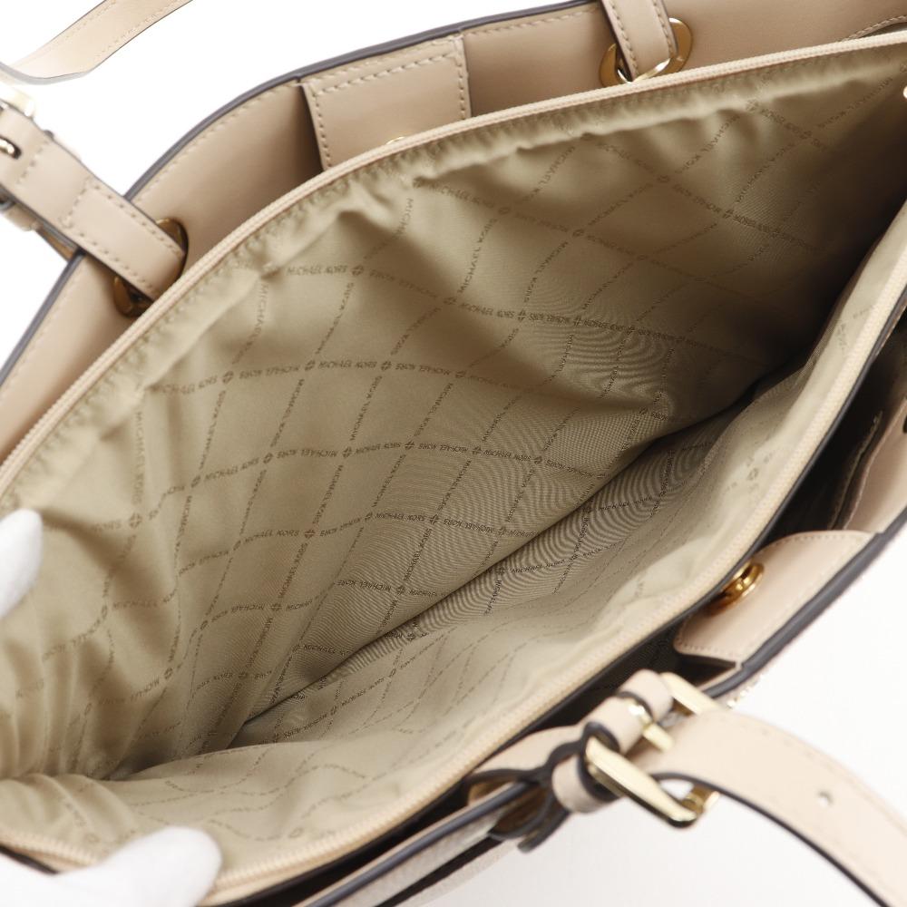 Michael Kors Tote Bag beige leather Women Used