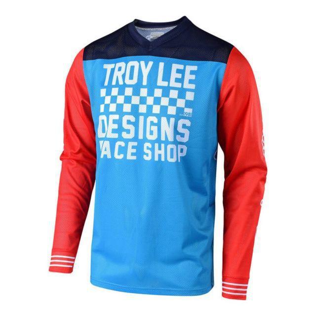 Factory Wholesale Downhill Suit Mountain Bike Riding Suit Long Sleeve Top Men's Outdoor Sports Summer Off-Road Bike Suit