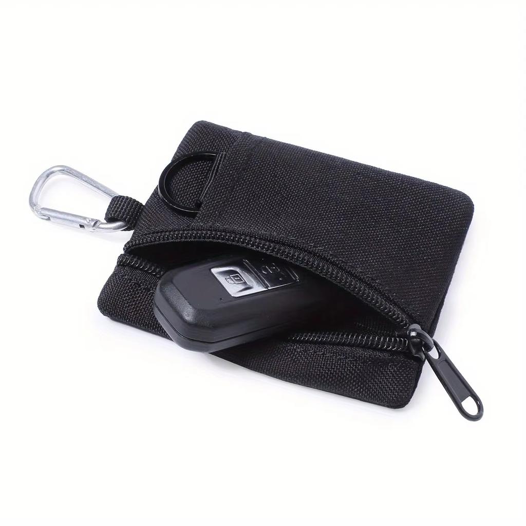 High Quality Outdoor Tactical Coin Purse Key Bag for Military Enthusiasts Zipper Wallet Durable Sports Storage Accessory Waist