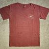 Vtg Y2k Burgundy Vermont Faded Size S Souvenir T-shirt Dyed Dadcore Indie Farm