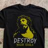 Kill Your Idols Shirt Jesus Punk Rock Vintage Stil Grafik T-Shirt
