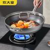 Chuda Huang 316L Stainless Steel Double-Sided Honeycomb Wok