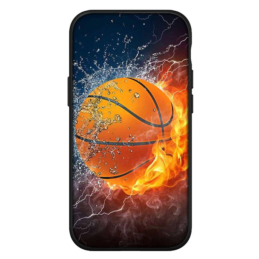 for Samsung Galaxy S25 S24 S23 iPhone 17 16 15 Xiaomi Redmi Note 14 13 12 11 Plus Pro Max XR Phone Case Lovely Slam Dunk Basketball OPPO Huawei Cover