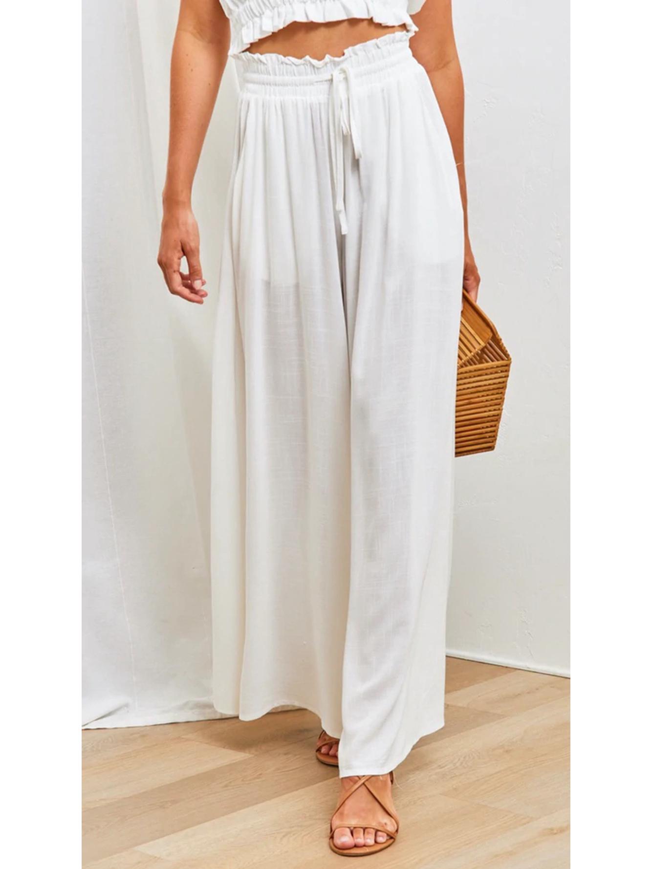 

Women s Spring/Summer Casual Wide-Leg Loose Fashion Long Pants 2026 Double Extra Large
