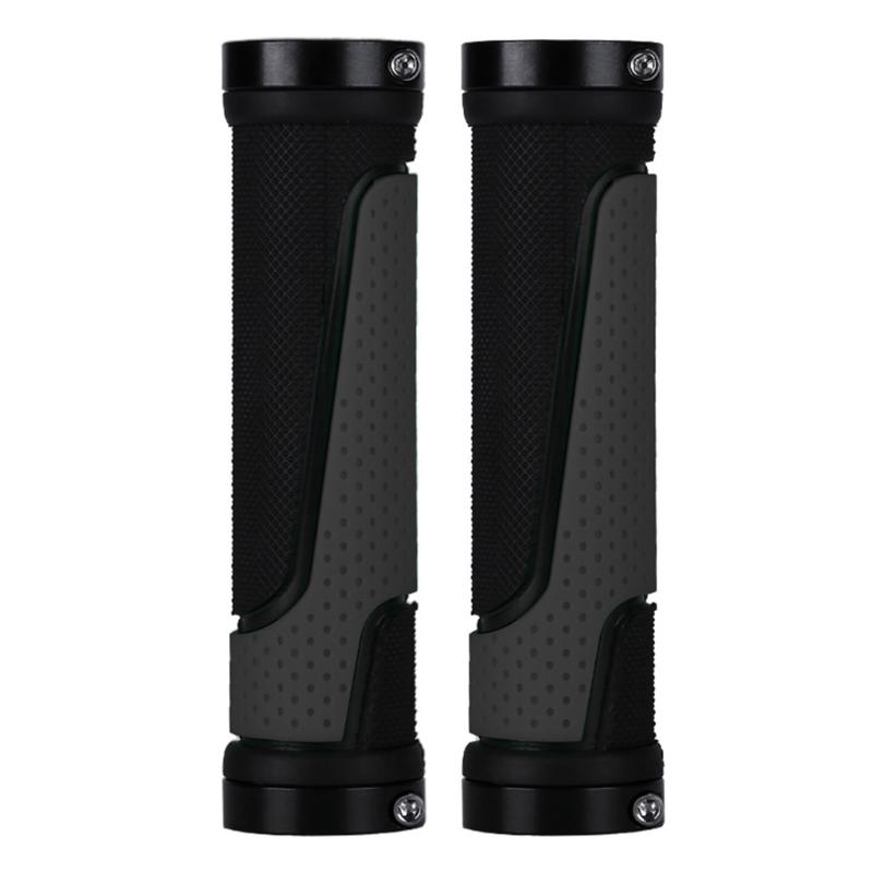 1 Pair Mountain Bike Handlebar Grips Bicycles Rubber Cover Handlebar Bar Grips