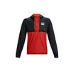 Woven Collection Sweatshirts Men's Shiny Red Hooded Moderate Regular Unisex 1366301-839