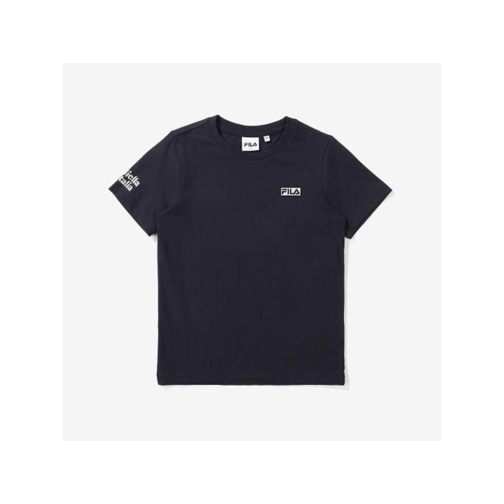 

[fila Kids] Kids EssenTial Logo ShorT Sleeve T shirT Fk2rse2101x Ina q0zFk2rse2101xIna INKNAVY/100