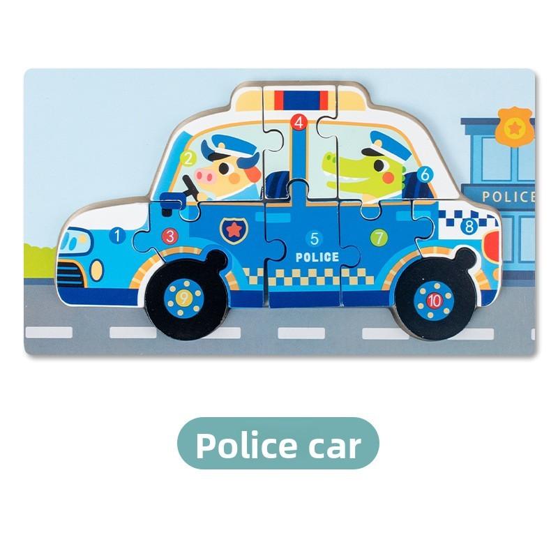 Wooden 3d Puzzle Toy For Preschool Kids With Educational Development For Boys And Girls