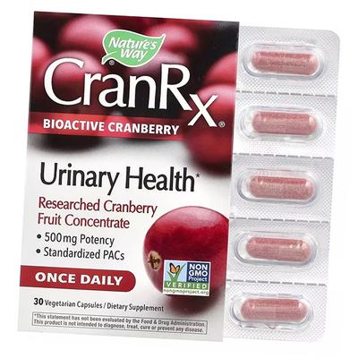 Cranberry Extract, CranRx Bioactive Cranberry 500, 60 Veg Caps (71344090)