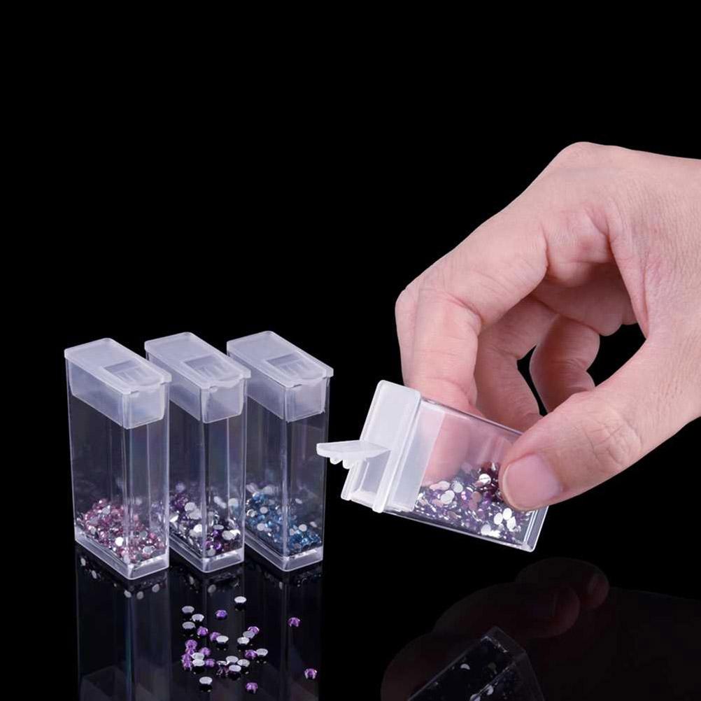 64 Fack Målarbox Nagellackstillbehör Organizerfodral Multifunktionellt Bärbart Nagellackskärl