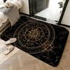 Weicher saugfähiger rutschfester Teppich Kunst Antike Sternbildmalerei Fußmatte Heimdekoration Fußmatte Schlafzimmer-Fußmatte Duschteppich