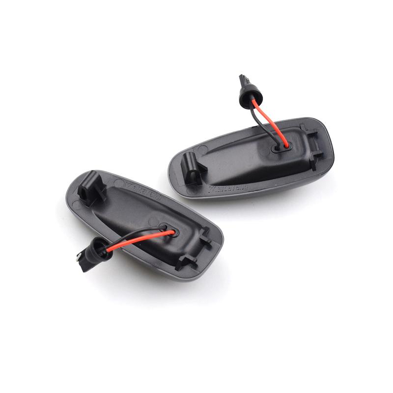 2Pcs LED Dynamic Side Marker Turn Signal Lights Indicator Lamp For Mercedes-Benz Vito W638 W210 Vaneo W414 CLK320 Dodge Sprinter