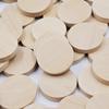 50 Pcs 25-50mm Solid Wood Slices, 5mm Thick, Round for DIY Crafting