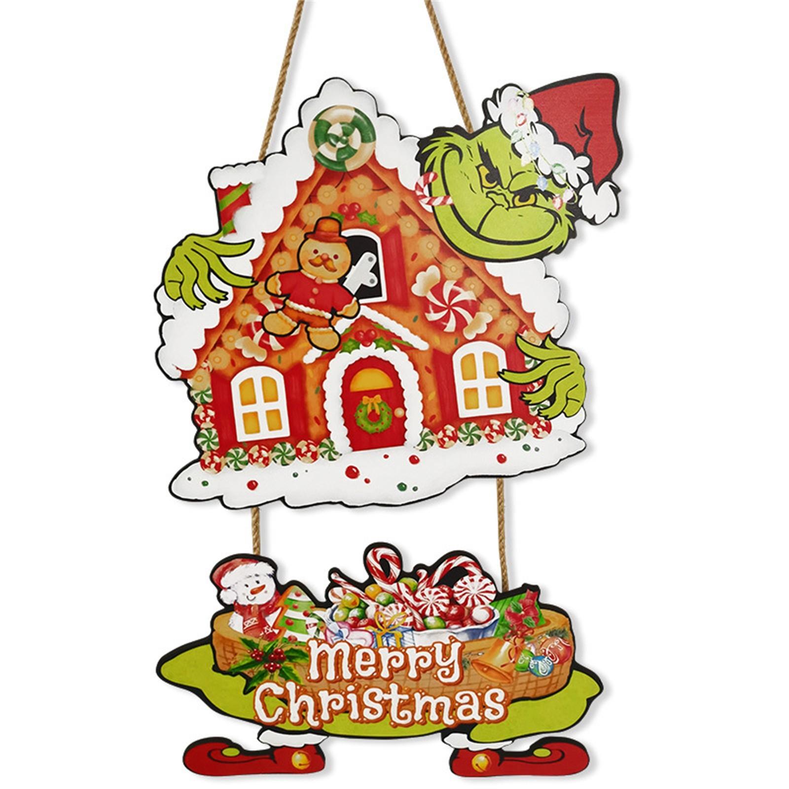 

Знак приветствия, забавные венки с надписью «Добро пожаловать на входную дверь», деревянная подвесная табличка, декор крыльца, подвеска-гирлянда на стену One Size