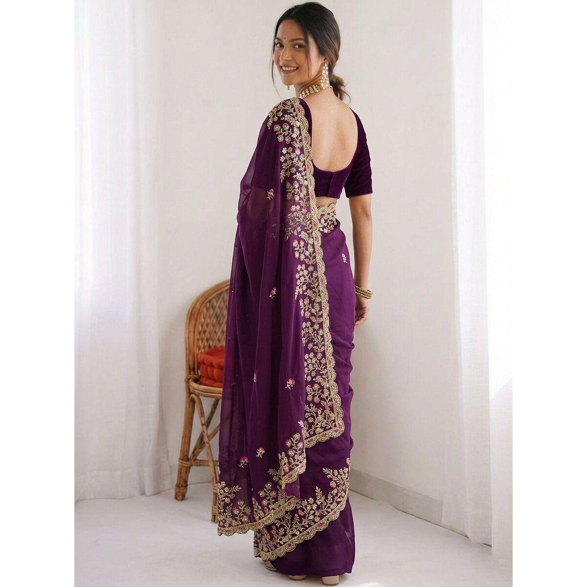 New Launch Premium Party Wear Rangoli Silk Saree Collection