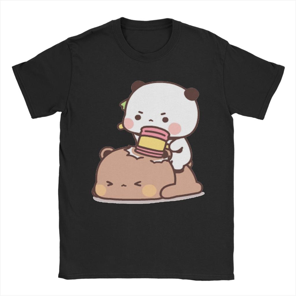 Bubu Is Making Up T Shirts Men Women Pure Cotton Novelty T-Shirts Crewneck Bubu and Dudu Tee Shirt Short Sleeve Tops Adult