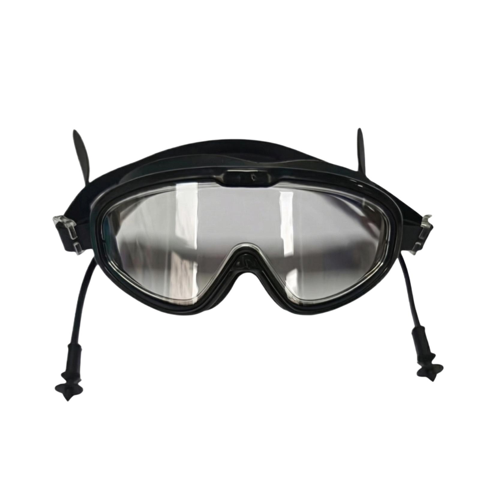 Children s High-definition Swimming Goggles,  Fog And Diving Integrated Mirror Swimming One Size чёрный