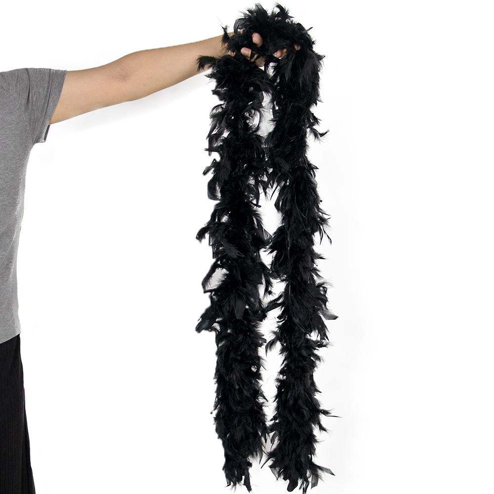 DIY 2Meter/lot 60g Turkey Feather Boa Plumas Dress Shawl Scarf for Halloween Wedding Carnival Party Feather Handicrafts Accessories