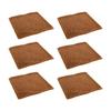 Eggs Laying Pad for Chicken Pack of 6 Plastic Nesting Mats Washable Reusable Poultry Backyard Nesting Essentail