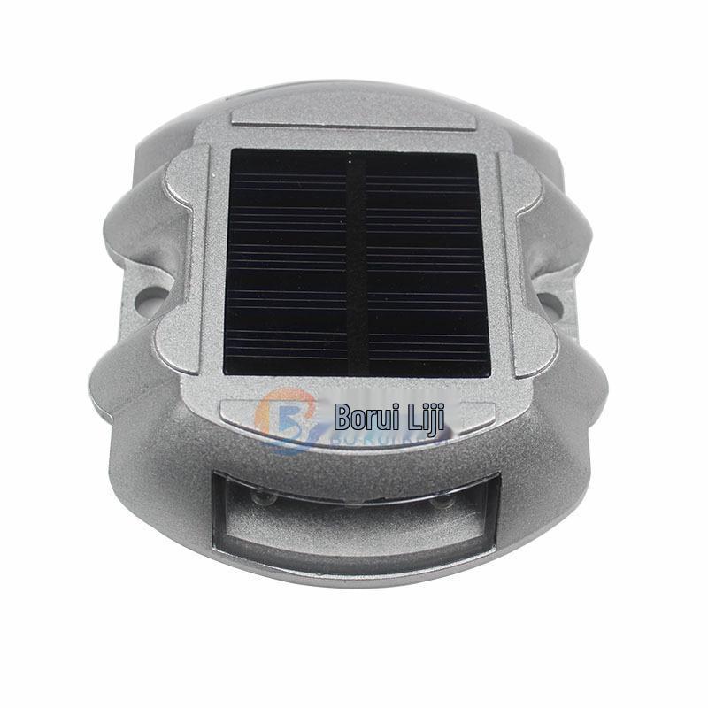 Solar Butterfly Horseshoe Road & Deck Light - Cast Aluminum Sidewalk Stud