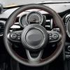 Car Steering Wheel Sewing Leather Cover For Mini Cooper S JCW R50 R52 R53 F55