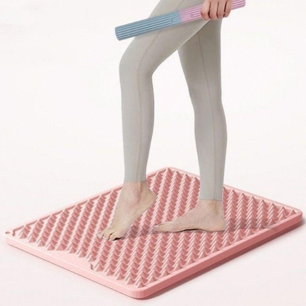 Double-sided Jogging Massage Pad Thickened Acupressure Board Foot Massage Pad  Fitness Pedal