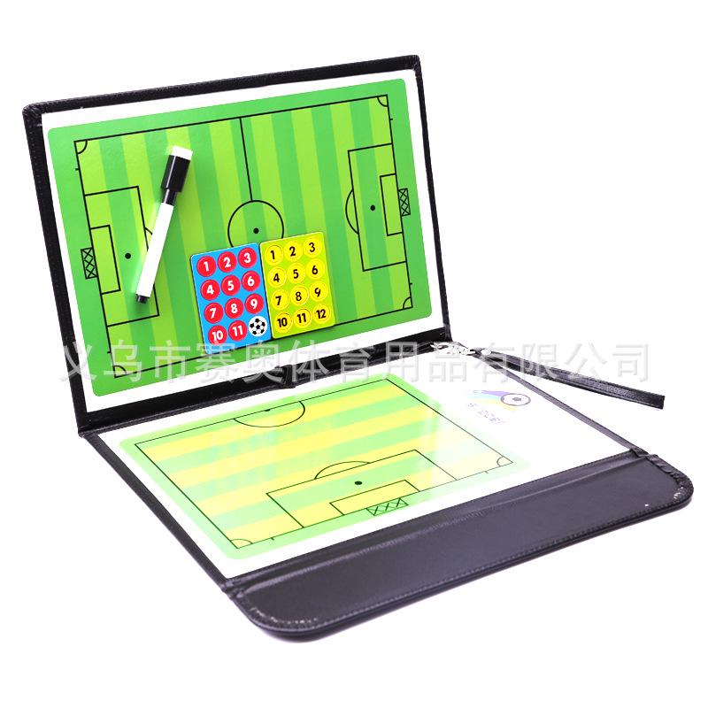 Foldable Magnetic Football Tactics Board with Pen