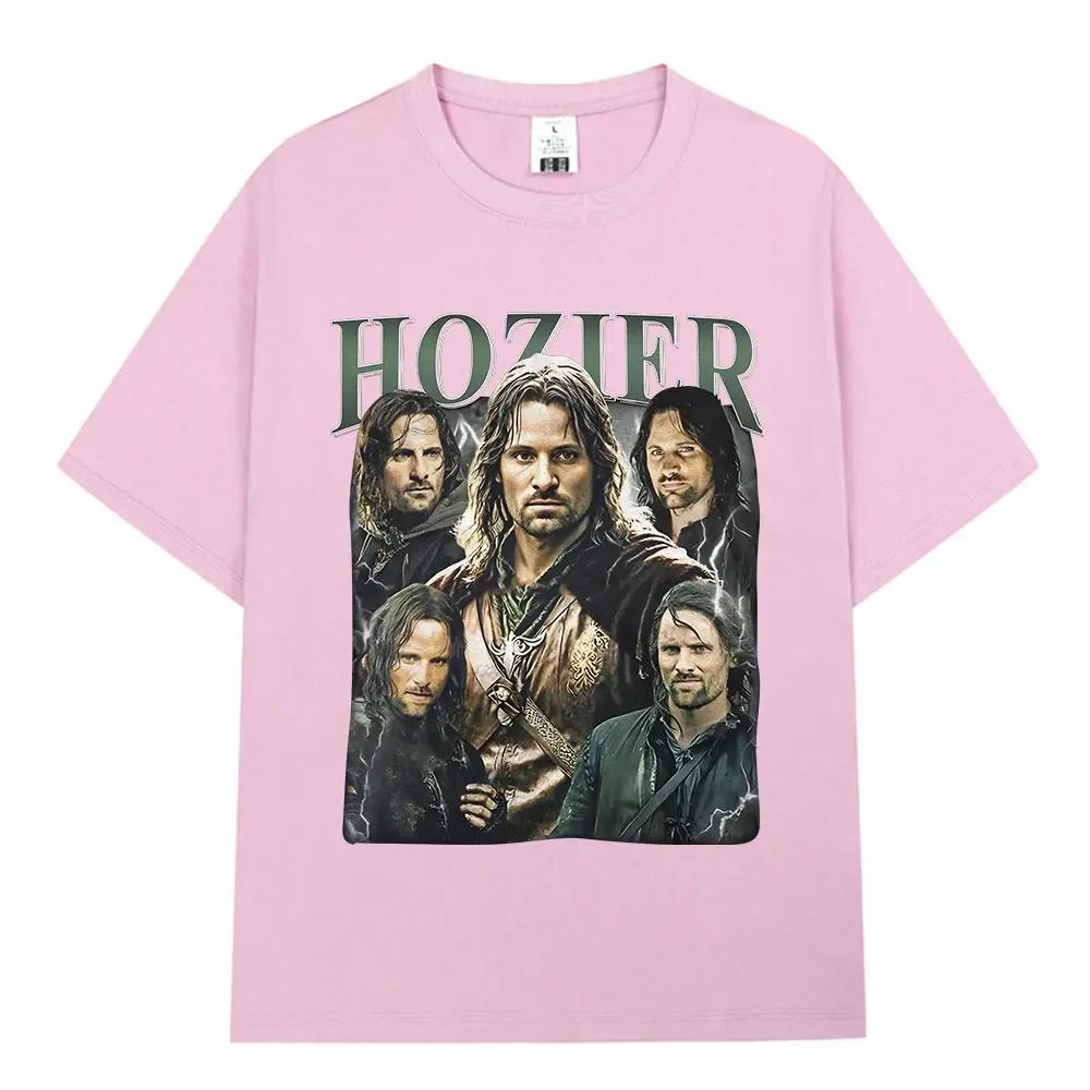 Hozier Funny Meme Aragorn Graphic T Shirt Unisex Unisex Hip Hop Harajuku Short Sleeve Tshirt 100 Cotton Casual Oversized Tee Shirt