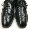 Vintage Sears Wingtip Business Shoes Black size 28.5-29.5 Men's(USED)