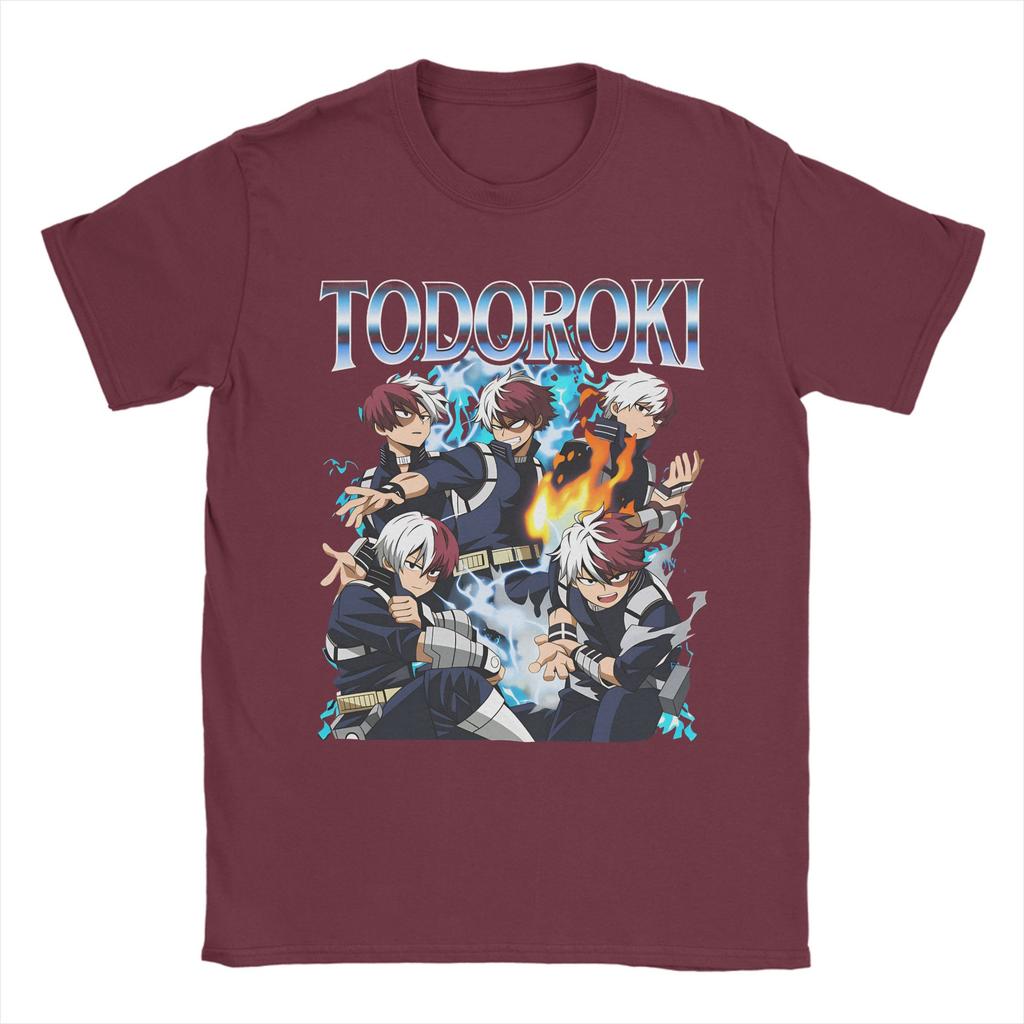 Mens TShirts Midoriya Izuku Deku Funny Cotton Tee Shirt Short Sleeve My Hero Academy T Shirt Round Collar Clothes Plus Size