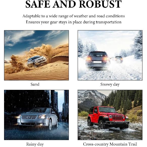 4 PCS T Track Mount Tie Down Anchor For Roof Rack, M8 Sturdy Stainless Steel T Slot Bolt Tie Down Rings Anchoring Kit, T Track Bolts Accessory For