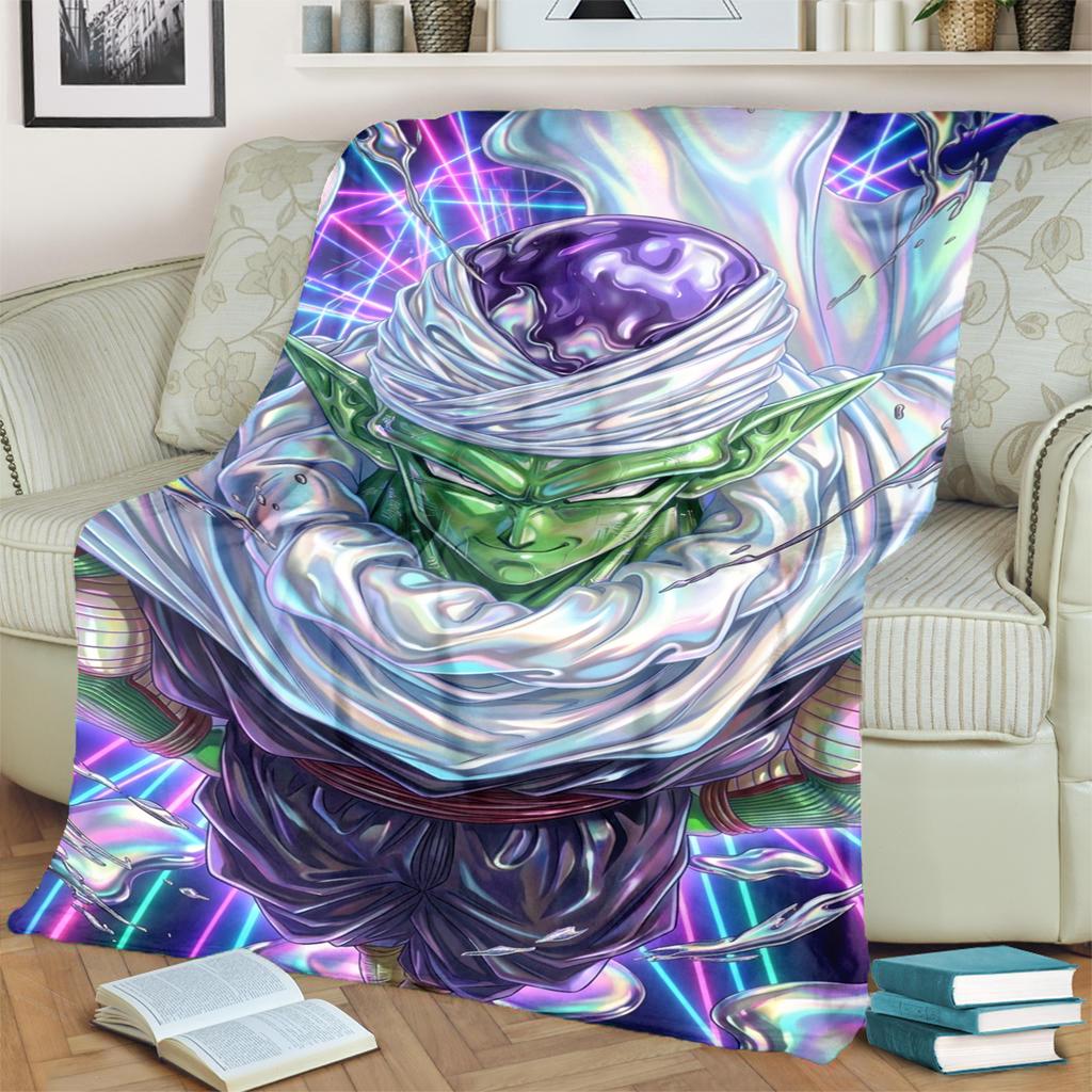Warm Cozy Dragon Ball! Print Blanket Flannel for Bedrooms, Sofas, Beds, Chairs, Picnics, Travel