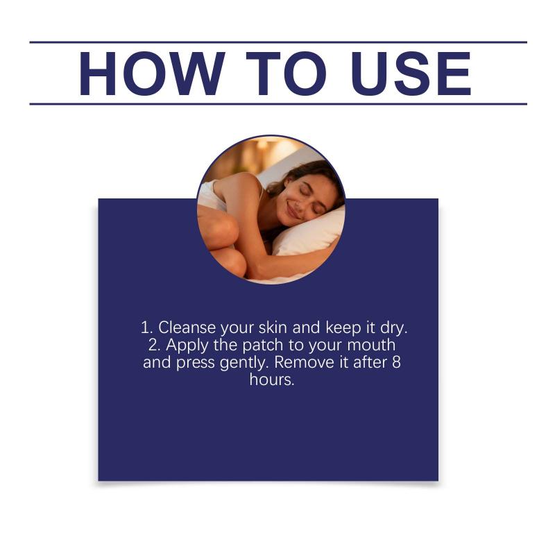 Safe Grade Sleep Mouth Tape 30pcs Anti Nasal Strips Comfortable for Deep Night Breathing Aid