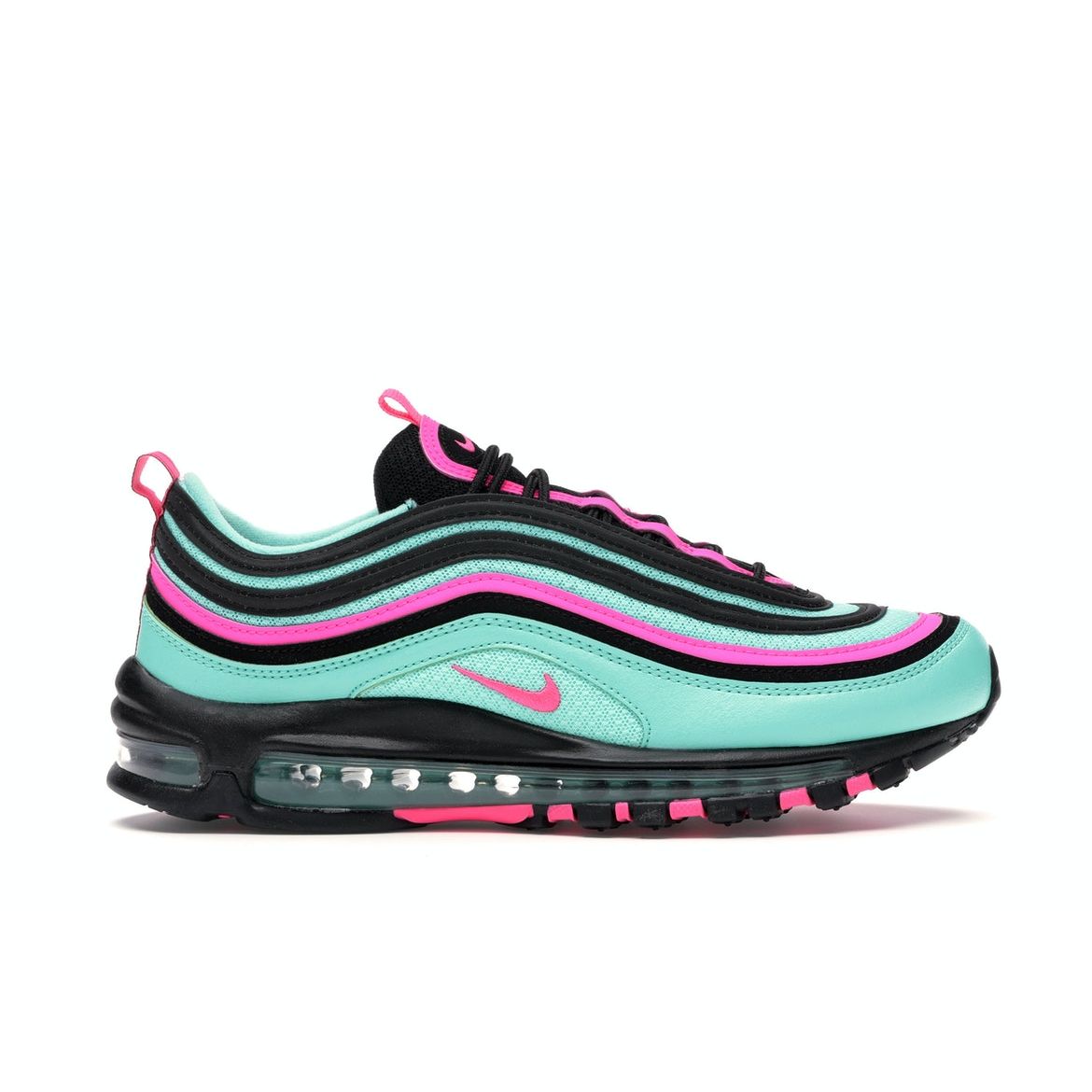 

Nike Мужские кроссовки Air Max 97 Hyper Turquoise Blue Pink-Blast Black CU4877-300