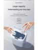 Silent Sensor Trash Can with Lid for Living Room, Bedroom, Bathroom, Kitchen