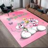 Custom Name,Diddl Home Sofa Decoration for Living Room & Bedroom, Non‑Slip Play Flannel Floor Mat for Game Room