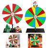 Rotating Wheel, Tabletop Roulette Wheel with Base Stand, Drinking Game Tabletop Rotating Wheel for Classroom Restaurant