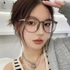 1/2pcs Anti Blue Light Glasses Vintage Computer Eyewear Anti Radiation For Women Men Fashion Trendy Eyeglasses