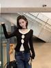 Women's Winter Lace Patchwork Two-in-One Long-Sleeve Slimming T-Shirt