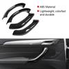 För BMW X1 X2 2016 2017 2018 4 st Kolfiberstil Bil Interiör Dörrhandtagsskydd Dekor Trim Auto