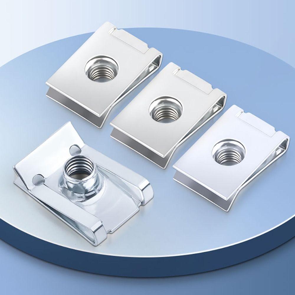 Zinc Plated Nut Screws Flat Head Threaded Rivet M 4 - M 8 Nutsert Cap Home Improvement