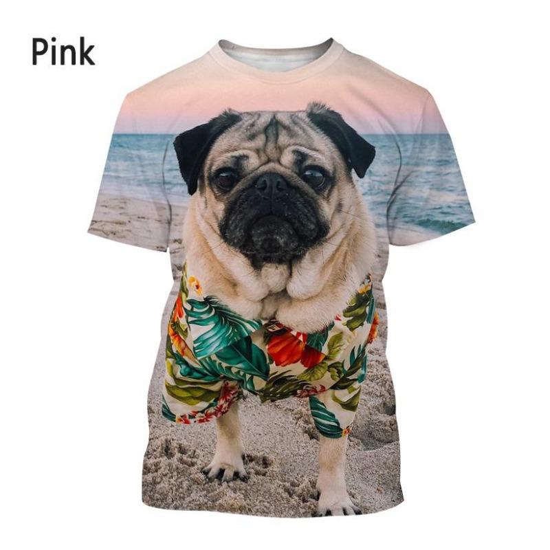 Summer New Fashion Men and Women Tshirt 3d Print Dachshund Dog Print Tshirt Tops Casual Tshirt